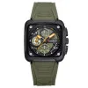 Чоловічий годинник Curren 8461 Army Green фото 2
