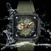 Чоловічий годинник Curren 8461 Army Green фото 6