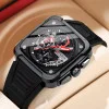 Чоловічий годинник Curren 8461 Black фото 5