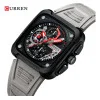Чоловічий годинник Curren 8461 Gray фото 3