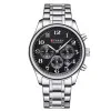 Чоловічий годинник Curren 8466 Silver-Black фото 2