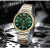 Чоловічий годинник Curren 8471 Silver-Gold-Green фото 5