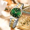 Чоловічий годинник Curren 8471 Silver-Gold-Green фото 6