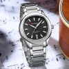 Чоловічий годинник Curren 8474 Silver-Black фото 6