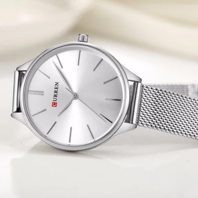 Жіночий годинник Curren 9024 Silver-White