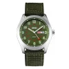 Чоловічий годинник Skmei 9112GN Silver-Green фото 2