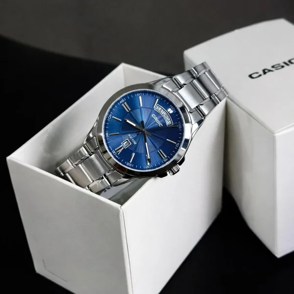 Чоловічий годинник Casio MTP-1381D-2A фото 5