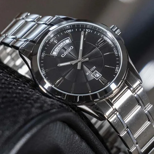 Чоловічий годинник Casio MTP-1381D-8A фото 5