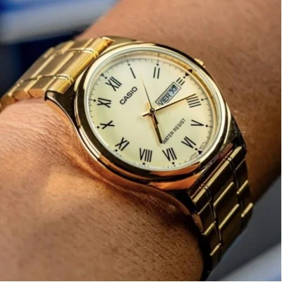 Чоловічий годинник Casio MTP-V006G-9B
