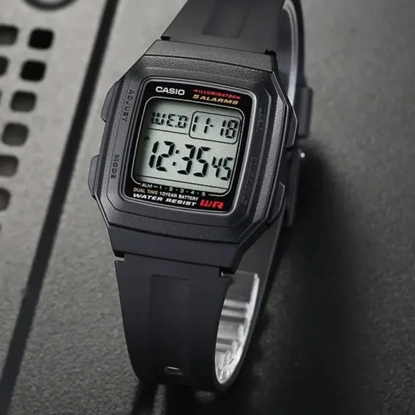 Чоловічий годинник Casio F-201WA-1A фото 6