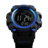 Чоловічий годинник Skmei 1356BU Black-Blue Compass фото 4