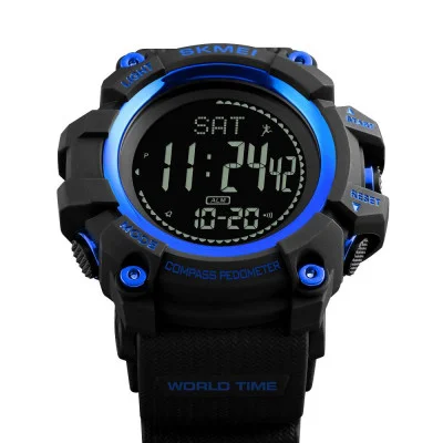 Чоловічий годинник Skmei 1356BU Black-Blue Compass