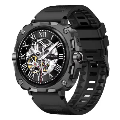 Розумний годинник Modfit Onyx Black Steel + ремінець в подарунок