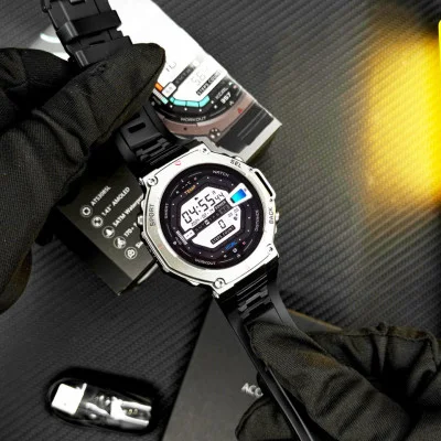 Умные смарт часы Modfit Titan Force GPS Black