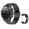Розумний годинник Modfit Titan-X Black Steel + ремінець в подарунок