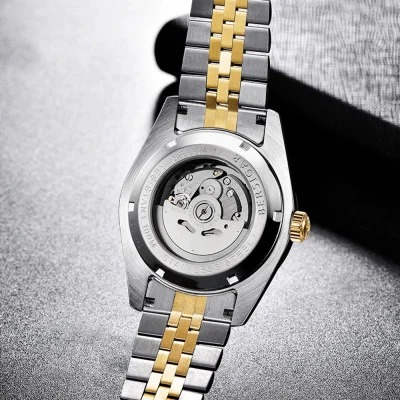 Мужские часы Pagani Design PD-1645 Silver-Gold-Brown