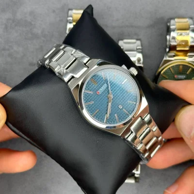 Наручний годинник Curren 8439L Silver-Blue