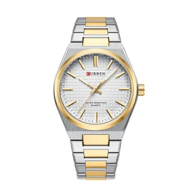 Наручний годинник Curren 8439L Silver-Gold-White