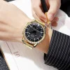 Мужские часы Skmei 1898GDBK Gold-Black фото 4