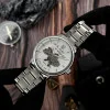 Чоловічий годинник Awarder 022-3D Де би не був Silver-White Steel фото 3