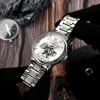 Чоловічий годинник Awarder 022-3D Де би не був Silver-White Steel фото 4