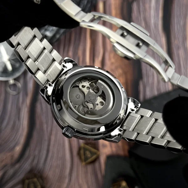 Чоловічий годинник Awarder 022-3D Де би не був Silver-White Steel фото 8