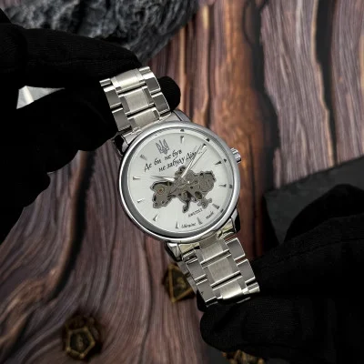 Чоловічий годинник Awarder 022-3D Де би не був Silver-White Steel