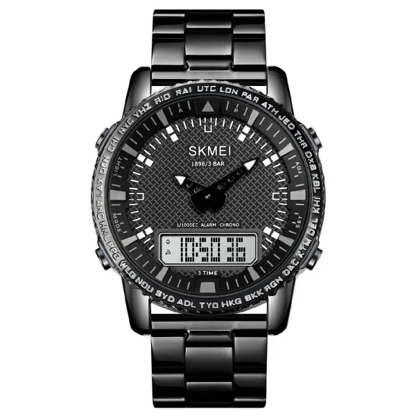 Мужские часы Skmei 1898BKWT Black-White фото 1