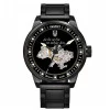 Чоловічий годинник Awarder 058 Де би не був Black-White Steel фото 2