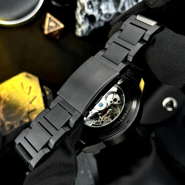 Чоловічий годинник Awarder 058 Де би не був Black-White Steel фото 8