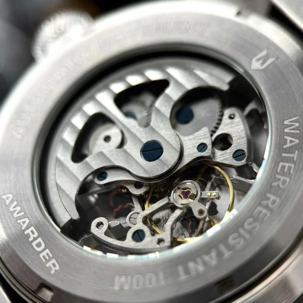 Чоловічий годинник Awarder 058 Де би не був Silver-Black Steel фото 8