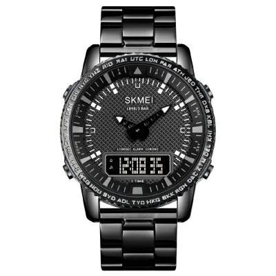 Чоловічий годинник Skmei 1898BKBK Black