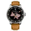 Чоловічий годинник Awarder 058 Де би не був Silver-Black-Brown фото 2