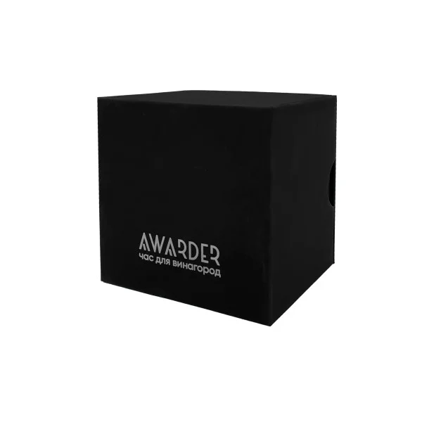 Коробочка для годинника Awarder чорна фото 1