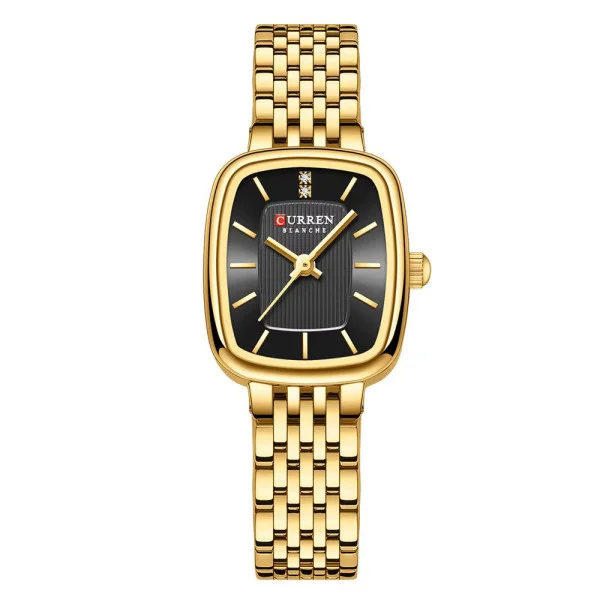 Женские часы Curren 9093 Gold-Black фото 1