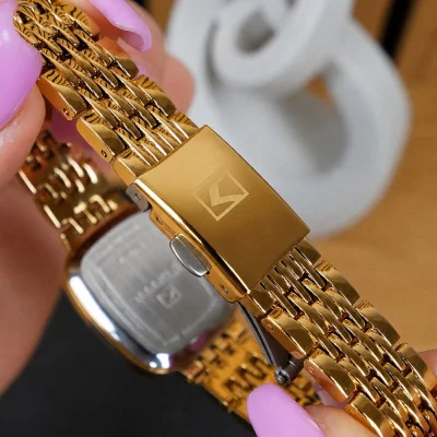 Женские часы Curren 9093 Gold-Black