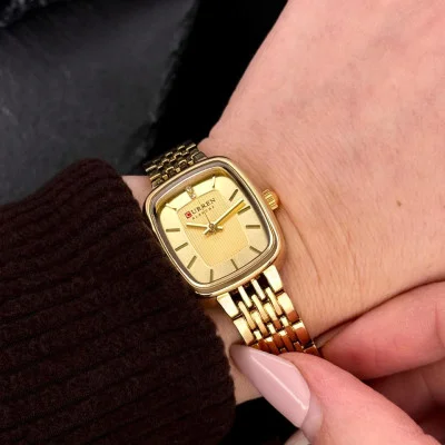Жіночий годинник Curren 9093 Gold-Gold