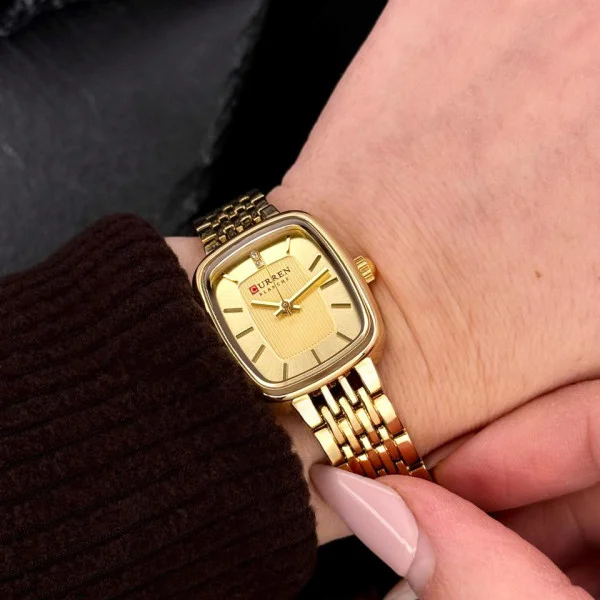 Жіночий годинник Curren 9093 Gold-Gold фото 5