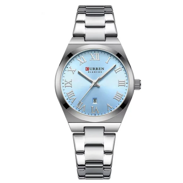 Жіночий годинник Curren 9095 Silver-Blue фото 1