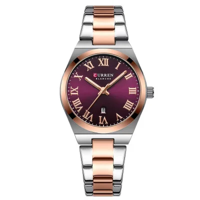 Curren 9095 Gold-Silver-Pink