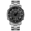 Чоловічий годинник Skmei 1898SIBK Silver-Black фото 2