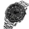Чоловічий годинник Skmei 1898SIBK Silver-Black фото 3