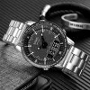 Чоловічий годинник Skmei 1898SIBK Silver-Black фото 5