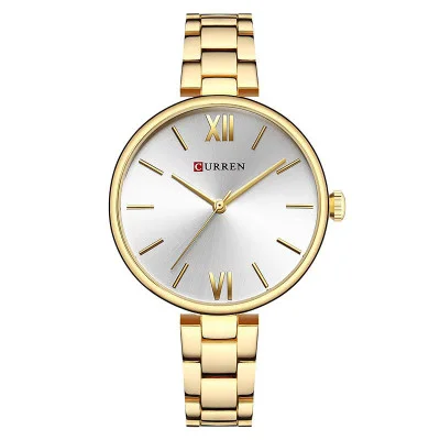 Жіночий годинник Curren 9017 Gold-White