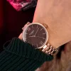 Женские часы Curren 9017 Rose Gold-Red фото 7