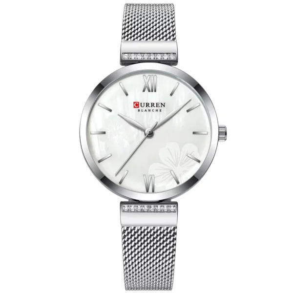Жіночий годинник Curren 9067 Silver-White фото 1