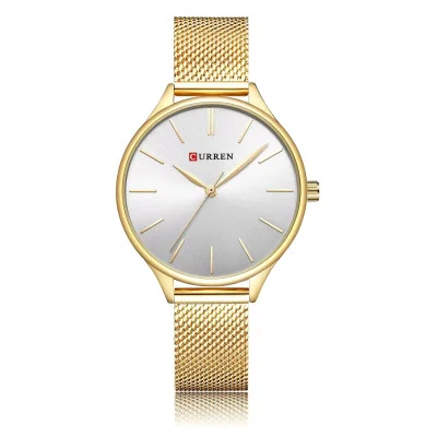 Жіночий годинник Curren 9024 Gold-White
