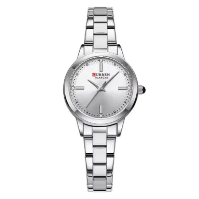 Женские часы Сurren 9094 Silver-White