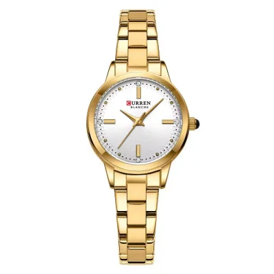 Жіночий годинник Сurren 9094 Gold-White