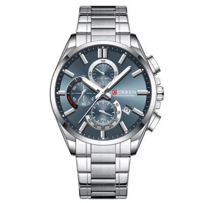 Сurren 8475 Silver-Blue